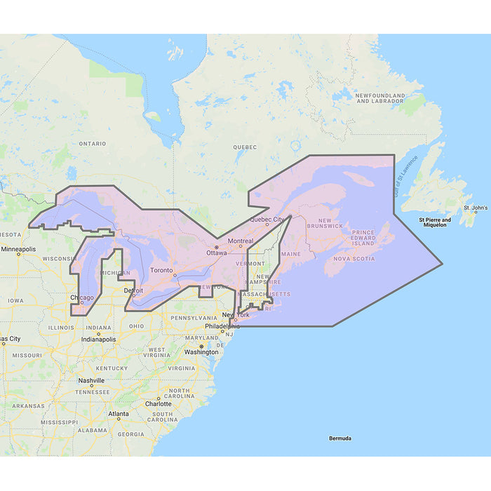 Furuno Great Lakes  Maritimes Vector Charts  3D Data  Standard Resolution Satellite Photos  Unlock Code MM3VNA026