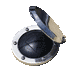 Maxwell Foot Switch  Cover  Stainless Steel P100735