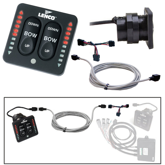 Lenco Flybridge Kit fLED Indicator Key Pad fTwoPiece Tactile Switch  10 11941001