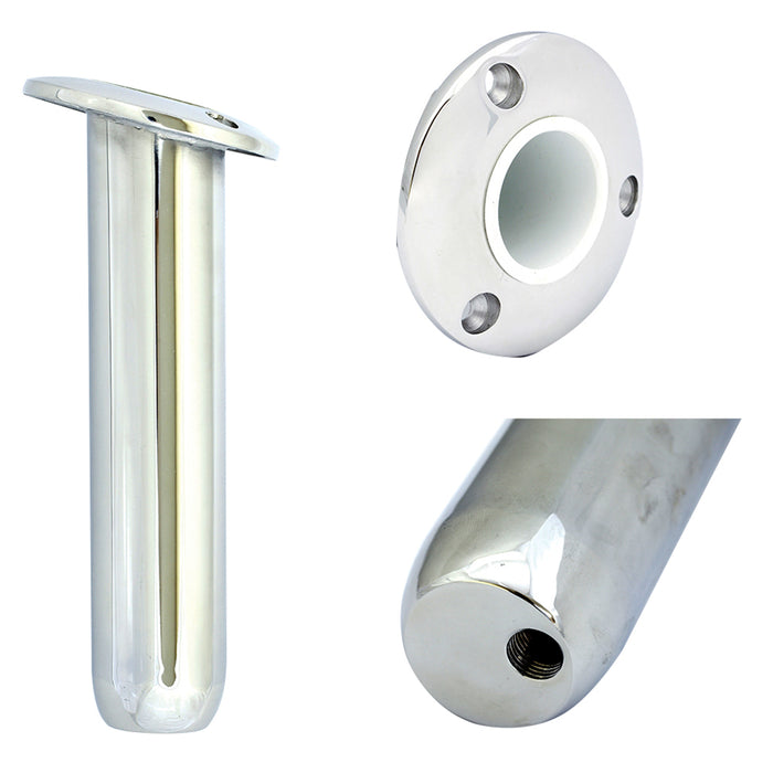 Tigress Round Head Closed Base Rod Holder  15 Degree  9 77901