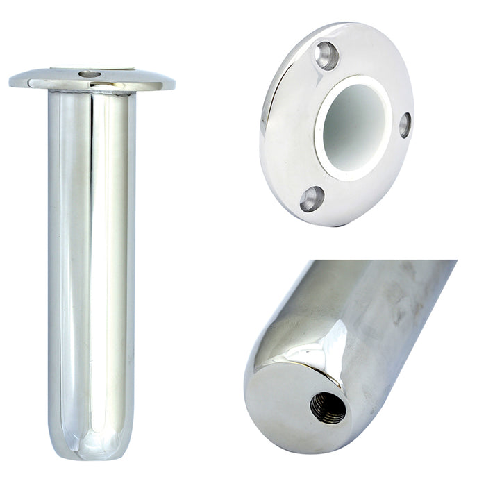 Tigress Round Head Closed Base Rod Holder  0 Degree  9 77902