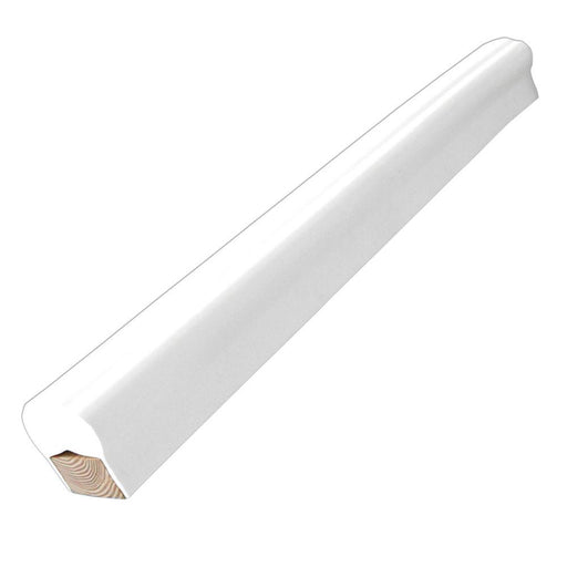 Dock Edge Piling Post Bumper  One End Capped  6  White DE1022F