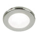 Hella Marine EuroLED 75 3 Round Screw Mount Down Light  White LED  Stainless Steel Rim  24V 958110121