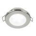 Hella Marine EuroLED 75 3 Round Spring Mount Down Light  White LED  Stainless Steel Rim  12V 958110521