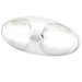 Hella Marine DuraLED 12 InteriorExterior Lamp  White LED  White Housing 959700101