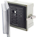Blue Sea 3118  SMS Panel Enclosure wELCI 50A and 2 Blanks  120V AC 3118