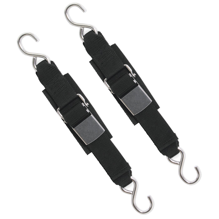 BoatBuckle Stainless Steel KwikLok Transom TieDowns F12066