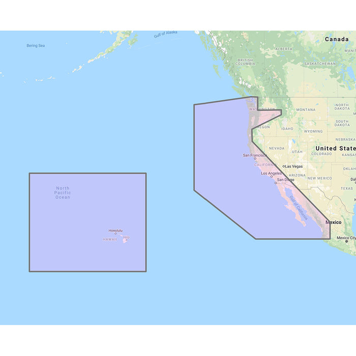 Furuno US West Coast Hawaii  Baja Mexico  Vector Chart Standard Resolution Satellite Photos fBaja Mexico  Unlock Code