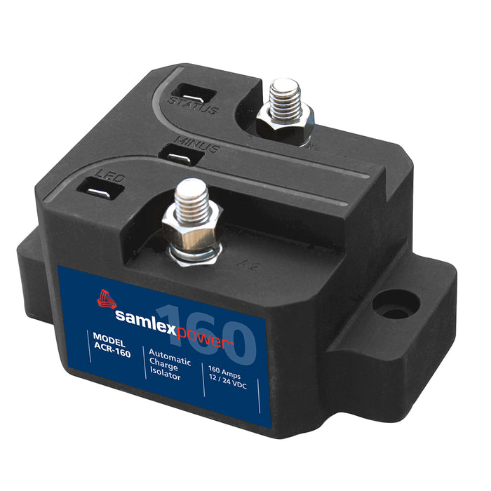 Samlex 160A Automatic Charge Isolator  12V or 24V ACR160
