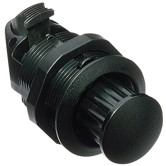 Southco PopOut Knob Latch wFixed Grip Threaded Body  Black Plastic M12A135
