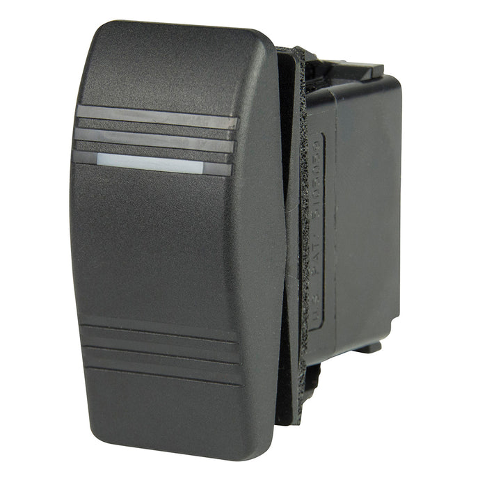 BEP DPDT Contura Switch  1Amber LED  ONOFFON 1001807