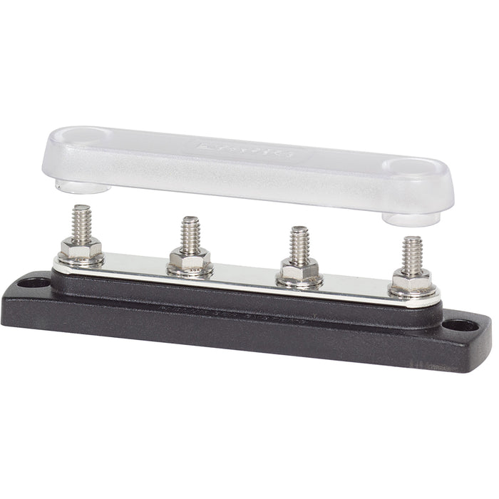 Blue Sea 2307 Common 150A BusBar  4 1420 Studs wCover 2307
