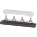 Blue Sea 2307 Common 150A BusBar  4 1420 Studs wCover 2307