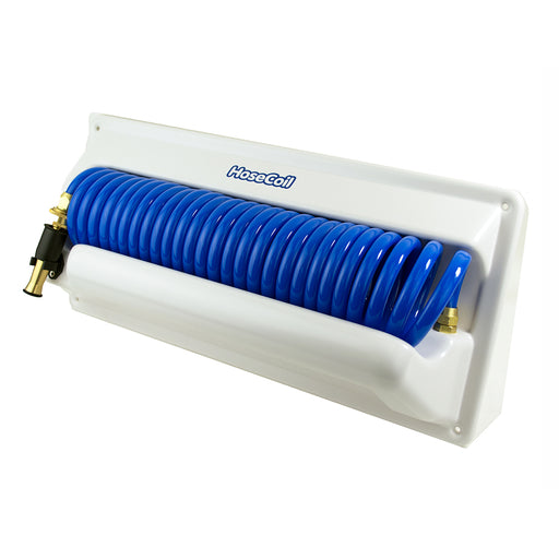 HoseCoil Horizontal Mount Enclosure wAdditional 5 Feeder Hose HC25H2