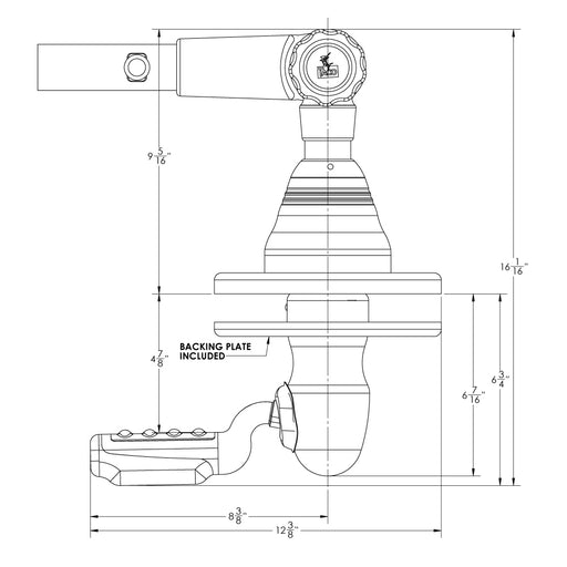 TACO Grand Slam 400 Outrigger Top Mount  Pair GS400
