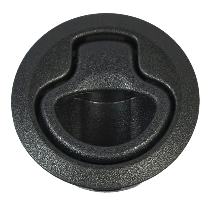 Southco Flush Pull Latch  Pull To Open  NonLocking Black Plastic M163