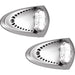 Attwood LED Docking Lights  Stainless Steel  White LED  Pair 6522SS7