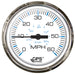 Faria Chesapeake White SS 4 Studded Speedometer  60MPH GPS 33839
