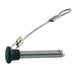 TACO Stainless Steel Pin  Lanyard wPlastic Knob F130244BN1
