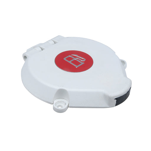 Perko Vented Flip Top Cap fFills with 112 Hose  White 0795DP0WHT