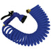 Whitecap 50 Blue Coiled Hose wAdjustable Nozzle P0442B