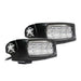 RIGID Industries SRQ PRO Back Up Light Kit  Surface Mount Diffused  Pair  Black 980023