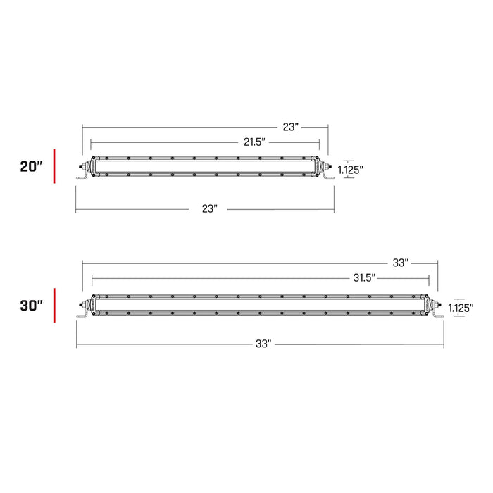RIGID Industries SAE Compliant SRSRS 20 Light Bar  Black 920413