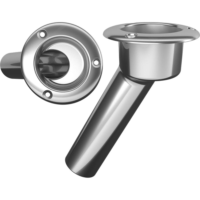 Mate Series Stainless Steel 30 Rod  Cup Holder  Open  Round Top C1030ND