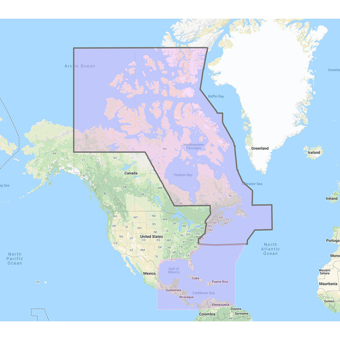Furuno US  Canada Atlantic Coast Gulf of Mexico Caribbean Bahamas and central America Vector Charts  Unlock Code
