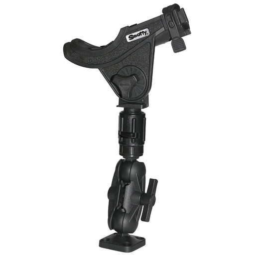 Scotty 162 15 Ball Mount wGear Head Post  241 Side Deck Mount 0162