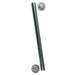 CE Smith Package Roller Shaft 12 x 614 wCap Nuts  Zinc 10701A