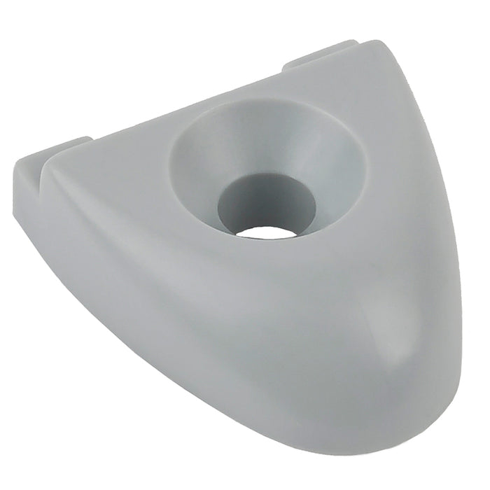 SChaefer TTrack Endstop for 114 Track  Grey 7436G
