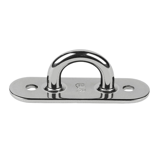Schaefer Stainless Steel Welded Pad Eye  3L x 1W 7801