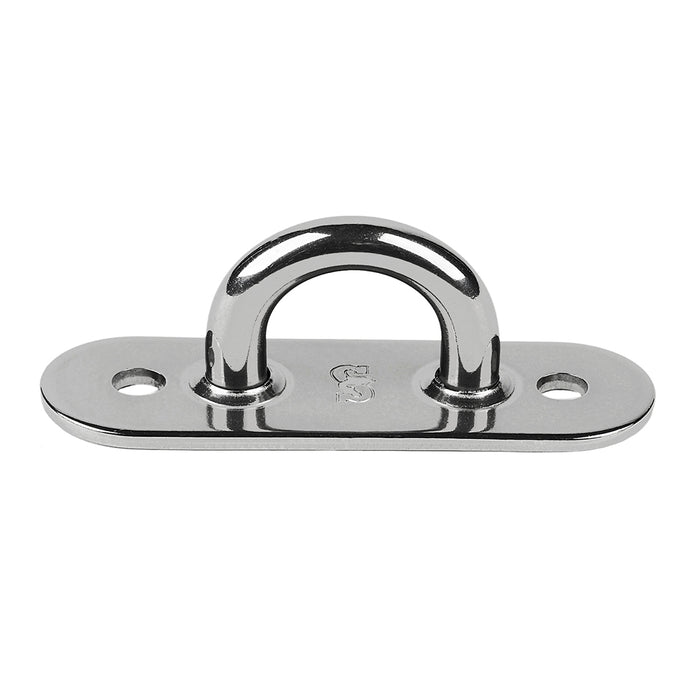 Schaefer Stainless Steel Welded Pad Eye  3L x 1W 7801
