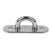 Schaefer Stainless Steel Welded Pad Eye  3L x 1W 7801