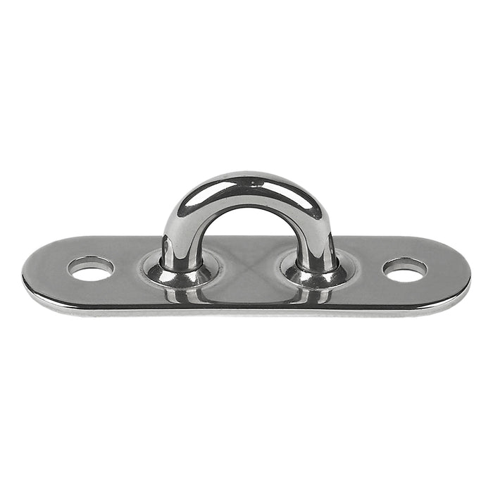 Schaefer Stainless Steel Welded Pad Eye  2L x 58W 7803