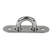 Schaefer Stainless Steel Welded Pad Eye  214L x 58W 7805