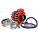 Balmar Alternator 12 Single Foot K6 Serpentine Pulley Regulator  Temp Sensor  170A Kit  12V XTSF170K6KIT