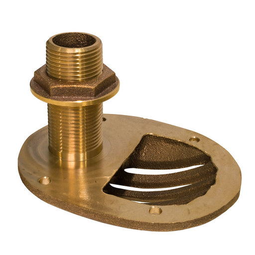 GROCO 212 Bronze Combo Scoop ThruHull wNut STH2500W