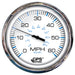 Faria Chesapeake White SS 5 Speedometer  60 MPH GPSStudded 33861
