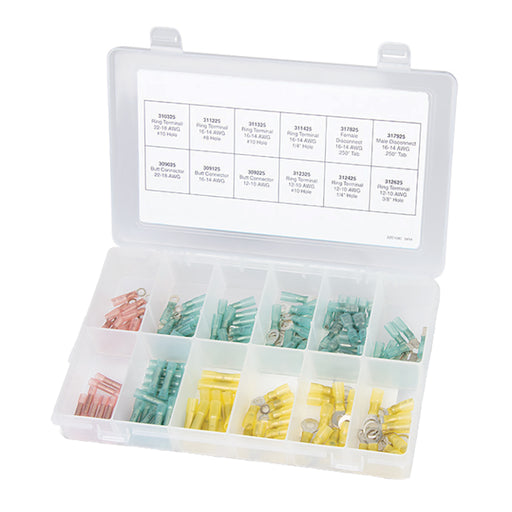 Ancor 160Piece Heat Shrink Terminals  Connectors Kit 320101