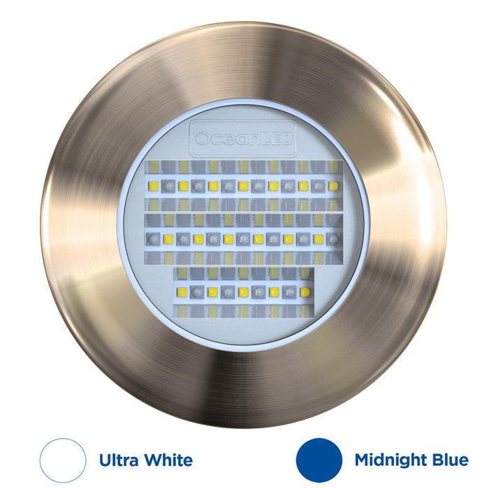 OceanLED Explore E6 XFM Underwater Light  Ultra WhiteMidnight Blue E6009BW