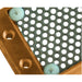 GROCO 93300002 Stainless Steel Replacement Screen fAPHS3000  Size 2 125 Perforation Diameter 93300002