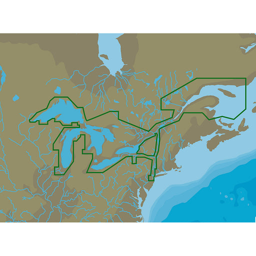 CMAP 4D NAD061 Great Lakes  St Lawrence Seaway microSDSD MNAD061MS