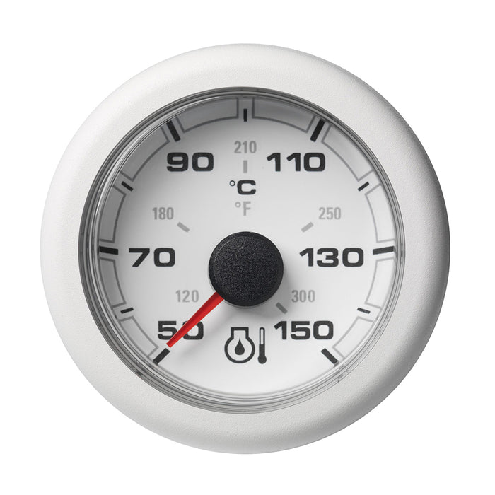Veratron 52MM 2116 OceanLink Engine Oil Temperature 150C300F  White Dial  Bezel A2C1065860001