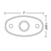 RIGID Industries ASeries Black High Power LED Light Single  Natural White 480083