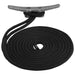 SeaDog Double Braided Nylon Dock Line  58 x 50  Black 302116050BK1