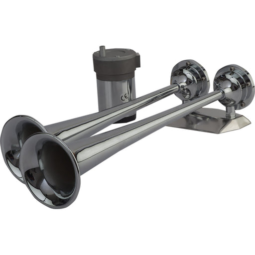SeaDog MaxBlast Air Horn  Dual Trumpet 4325201