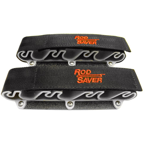 Rod Saver Portable Side Mount wDual Lock 6 Rod Holder SMP6