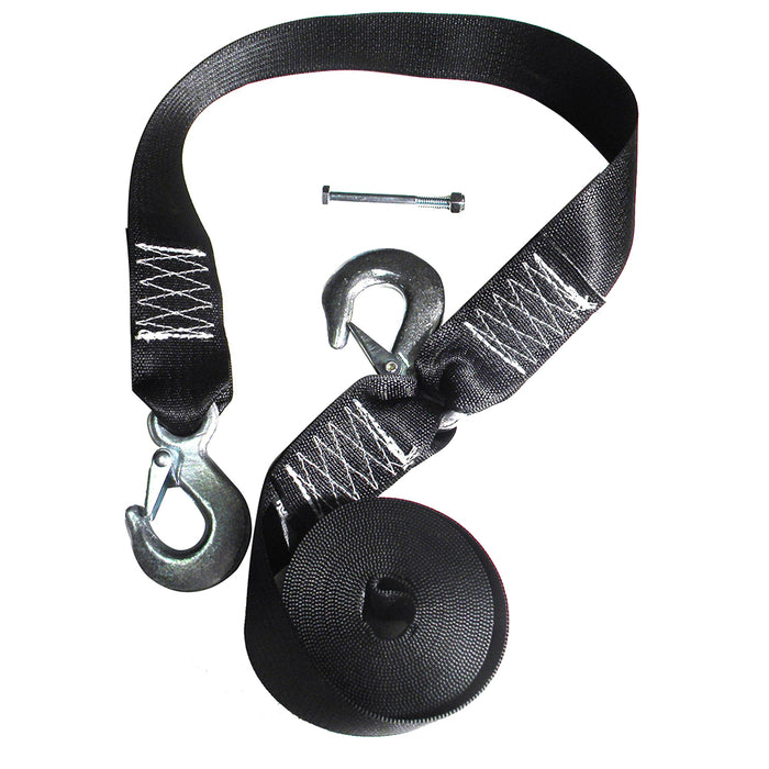 Rod Saver Winch Strap Replacement wSafety Strap  20 WS20S